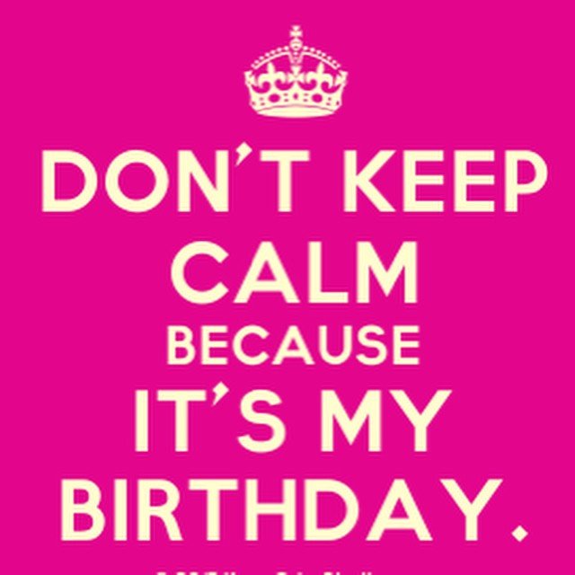 Birthday week 2016
