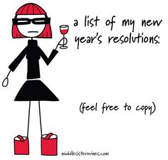 do it yourself new year's wine resolutions