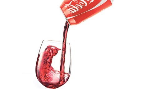 coke and wine