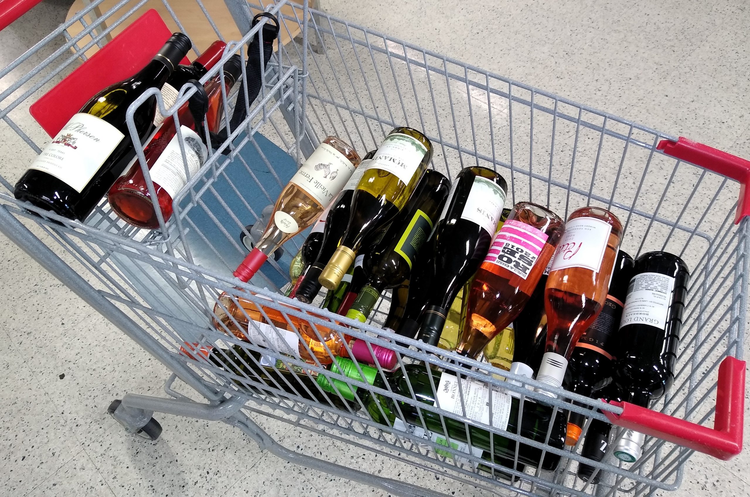 panic wine buying