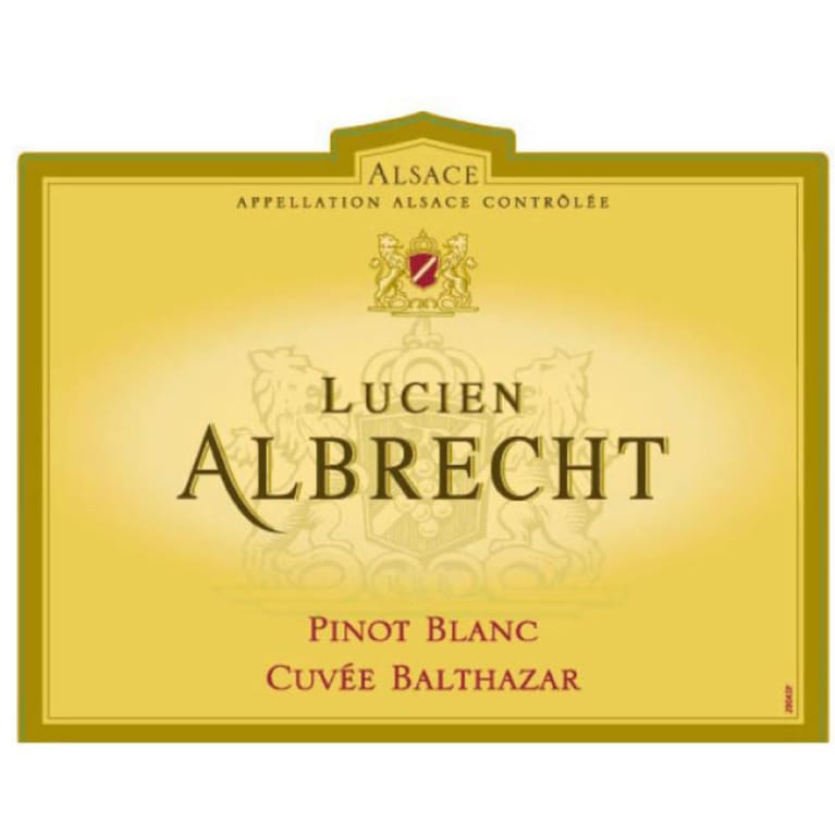 Albrecht Pinot Blanc Cuvee Balthazar
