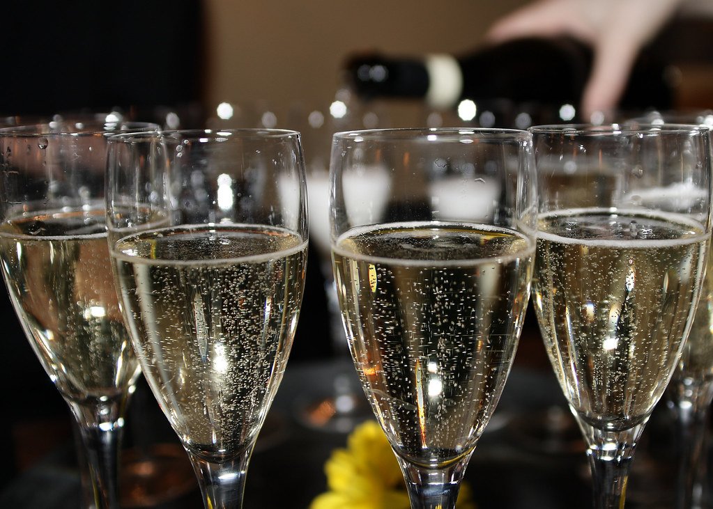 New Yea's sparkling wine 2020