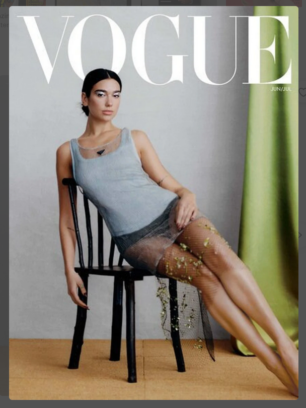 Vogue magazine cover