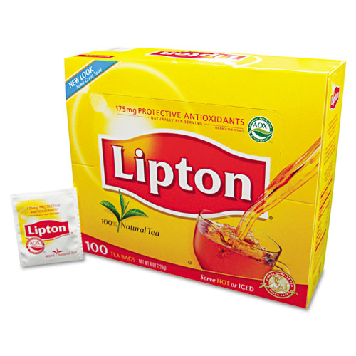 Box of Lipton tea