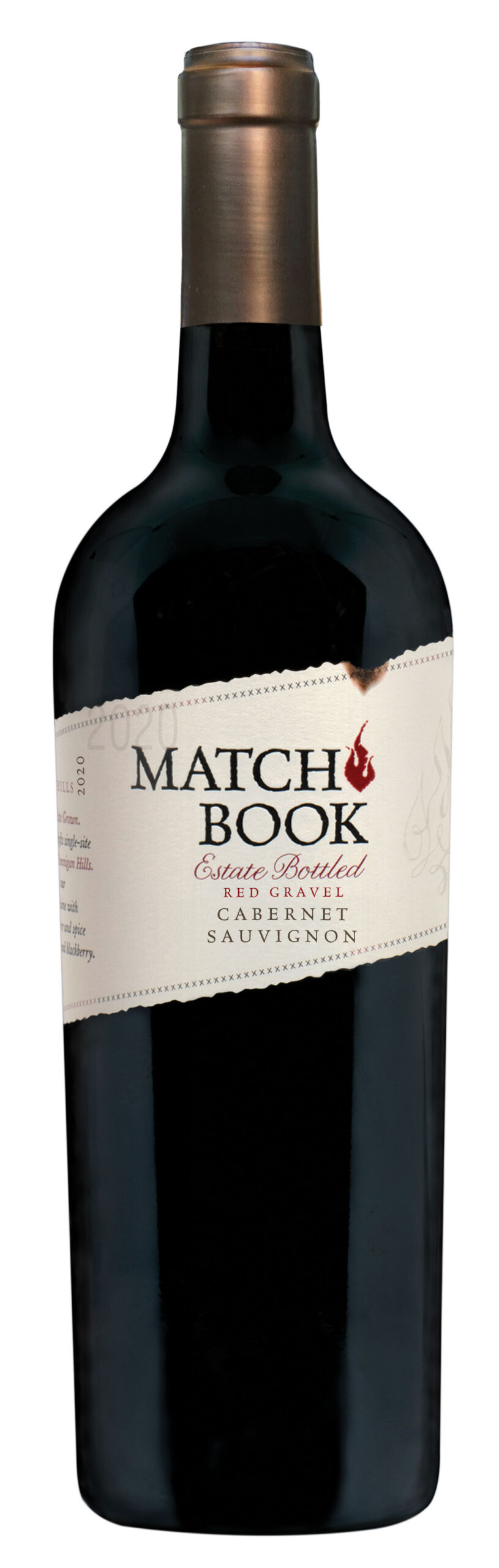 Matchbook Caberrnet saucignon bottle